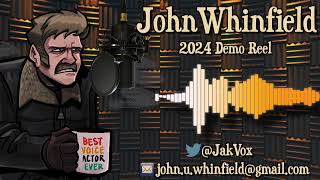 John Whinfield Character Demo Reel 2024 [upl. by Yarised]