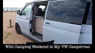 Wild Camping Weekend In My VW Campervan [upl. by Koerner]