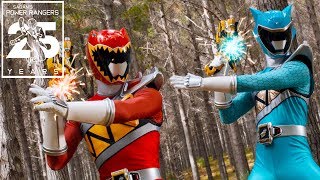 Dino Charge Rangers Working Together  Power Rangers [upl. by Joris683]