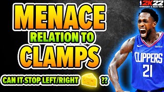 Can MENACE and CLAMPS badge stop LEFT RIGHT CHEESERS on NBA 2K22 Next gen [upl. by Irot]