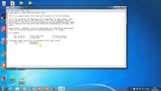 Adding host file entries in Windows [upl. by Sachi]