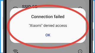 WiFi Denied Access Problem Oppo  Denied Access To Network WiFi Oppo [upl. by Say]