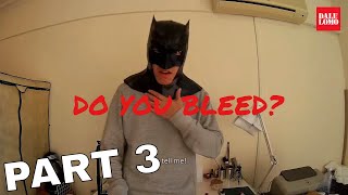 DIY Batman Mask Part 3  Leather Texture Using White Glue  DIY Cosplay [upl. by Deck257]