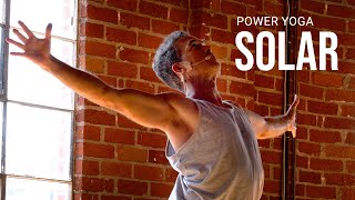 Power Yoga SOLAR l Day 13  EMPOWERED 30 Day Yoga Journey [upl. by Ydahs]