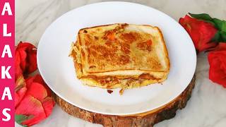 Homemade Breakfast Sandwich  One Pan Sandwich By Alakas Cooking [upl. by Henn]