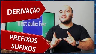 Entendendo prefixos sufixos derivação prefixal e derivação sufixal em 3 min [upl. by Kazmirci]