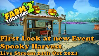 Farm Together 2  New Event Spooky Harvest [upl. by Immas]