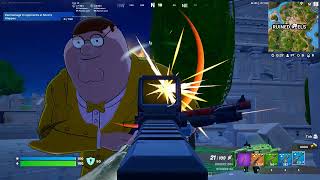 Fortnite Gameplay Glitch 2 billion shotgun amo Battle Royale Solo BRSBB [upl. by Nanreik]