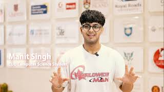 From Canadian University Dubai to Carleton University  Manit Singh [upl. by Mahoney]