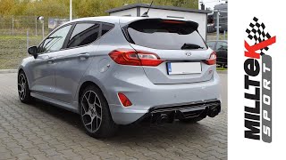 Ford Fiesta ST MK8 15 EcoBoost  Wydech Milltek Sport GPFback Dual  Maxton  Wydechowepl [upl. by Allemaj]