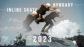 Aggressive Inline Skate Contest  2023  Bókay skatepark [upl. by Dihahs]