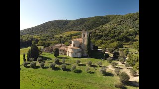 Val Dorcia  Tuscany ITALY 4K [upl. by Enirac]