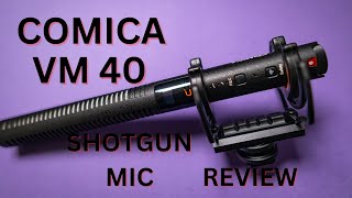 Get READY for StudioQuality Sound with the Comica VM 40 Shotgun Mic [upl. by Allegra]