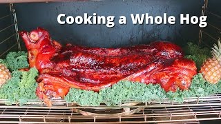 Whole Hog BBQ  How to Cook a Whole Pig on Ole Hickory Smoker with Malcom Reed [upl. by Siocnarf]