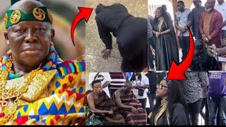 Afia Pokuaa  Kumchacha And Mona Gucci crawling on the floor of Manhyia palace and apologize [upl. by Balling]