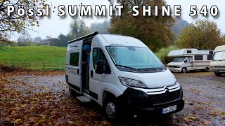 Pössl SUMMIT SHINE 540  Alltagstaugliches Wohnmobile  HubertDreschler [upl. by Gearard277]