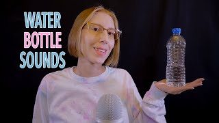 ASMR  Water Bottle  sloshing tapping wet sounds plastic sounds [upl. by Ebberta761]