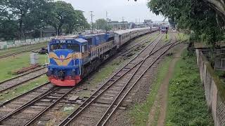 Top 10 entry and departure train videos Bangladesh Railway [upl. by Obeng]