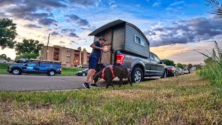 HEADING TO COLORADO  Street Truck Camping in Denver ep 9 [upl. by Ymmor]