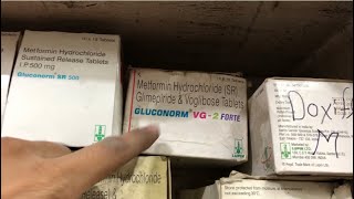 Gluconorm VG 2 Forte Tablet uses  price  composition  dose  side effects  review  in hindi [upl. by Jenkel]