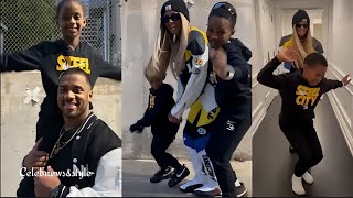 CIARA amp FAMILY CELEBRATE RUSSELL WILSONS STEELERS WIN WITH A DANCE [upl. by Aillimac759]