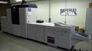 XEROX iGen3 90 Digital Printing Press Demo [upl. by Hebert303]