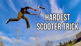 The HARDEST Scooter Trick Ive Ever Done [upl. by Druci]