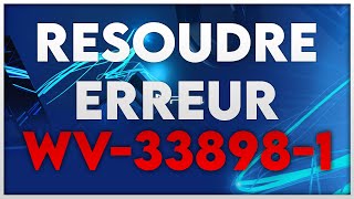 TUTO RESOUDRE LERREUR WV338981  PS4 900 GOLDHEN [upl. by Elayor]