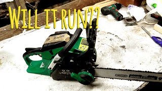 Gardenline Chainsaw Troubleshooting [upl. by Clair834]