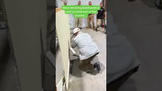 Why Does SERVPRO Remove Baseboards When There is Water Damage [upl. by Anaila]