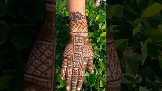 Mehndi design shorts youtubeshort viralshort trending mehndi mehndidesign henna hennadesign [upl. by Asilet]