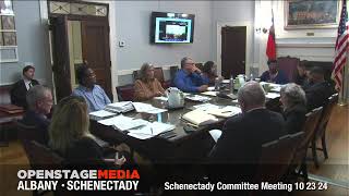 Schenectady City Council Committee Meeting October 21 2024 [upl. by Oivat576]