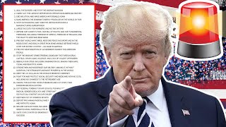 BOMBSHELL Trump releases 2024 RNC platform agenda [upl. by Hinkle]