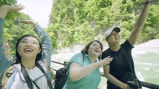 Riding the Torokko Train Along Kurobe Gorge [upl. by Arramahs647]