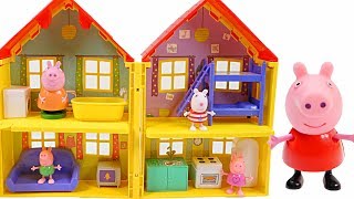 Mejores Videos para Niños Aprendiendo Colores  Peppa Pig Learning Colors Peppas House [upl. by Seniag443]