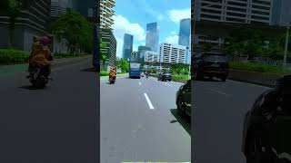 Driving on the streets of Jakarta  Vlog Jalan Jakarta 4K Video [upl. by Carlson]