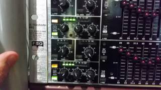 BEHRINGER ULTRAGRAPH PRO 31BAND GRAPHIC EQUALISER MODEL FBQ6200 WITH FBQ FEEDBACK [upl. by Ahsiloc907]