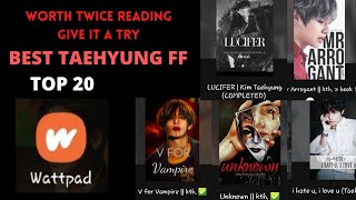 TOP 20 Taehyung Fanfiction on Wattpad  Completed FF [upl. by Anirtep215]