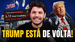 Trump presidente e AGORA o que MUDA NO BRASIL [upl. by Atteynad435]