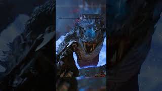 Kratos Fights Giant Creature shorts kratosragnarok kratos godofwarragnarokpc godofwarragnarok [upl. by Keel]