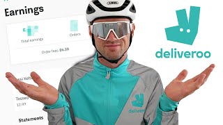 How much can a PRO CYCLIST make riding for Deliveroo [upl. by Eelta895]