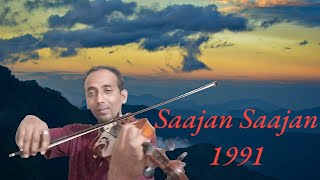 Beautiful love song  Saajan Saajan Saajan is a 1991 Hindilanguage romantic drama film [upl. by Anile]