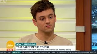 Tom Daley on GMB [upl. by Eilojne886]