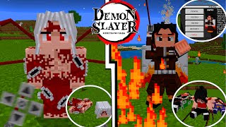 Demon Slayer RG Reboot NOVA MELHOR ADDON DE DEMON SLAYER DO MUNDO PARA MINECRAFT PE [upl. by Innor]