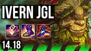 IVERN vs GWEN JGL  2014 1200 games  NA Challenger  1418 [upl. by Humpage]