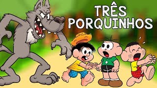 O TRÊS PORQUINHOS  HISTORINHA INFANTIL [upl. by Dniren]