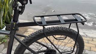 Decathlon ELOPS Seat Post Pannier Rack  Baga cọc yên  Silent Review [upl. by Gates]