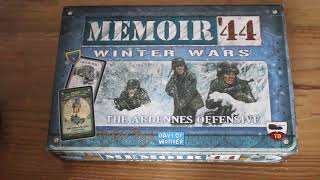 Memoir 44 Winter Wars Expansion Review [upl. by Aziza411]