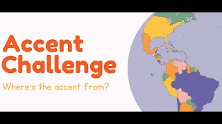 Accent Challenge  Wheres the accent from [upl. by Yobybab62]