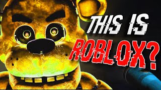 Roblox Fnaf should NEVER be THIS realistic [upl. by Flossy]